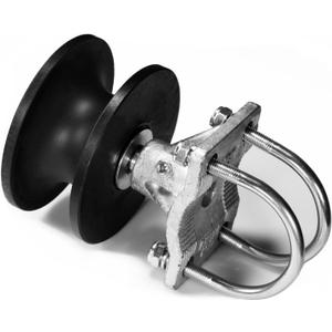 Cantilever Gate Rollers,Rolling Cantilever,Slide Gate Rollers, Nylon Rollers for 4" Round Post,2-3/8" or 2-1/2" Chain Link Fence Gate Frames, Gate Roller Sliding Gates, Chain Link Gate Roller-1pcs