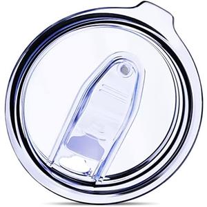 Pack of 2, 20 & 10 oz Pack of 1 Replacement Lid for Yti Tumblers - 3.3 Inch Diameter - Spill Proof Lids Silicon Sliding Covers, Fits Yti Tumblers, Hydro Flsk, Reusable No Leak Design, Splash Resistant Mug