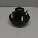 2 Sets Trailer Hub Kit 4 Bolt 4, Trailer Axle Kit for 2000 lb 4 Lug Trailer Hub Fits 1" and 1-1/16" Spindle, Trailer Hub Kit with Extra Dust Cap and Rubber Plug