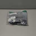 PINSPARK Womens Tennis Skirt High Waisted Golf Skort with 2 Pockets Stretchy Athletic Skirts for Workout Pickleball Running (Black, L)