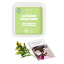 2Lb Clear Glycerin Soap Base - Melt and Pour Soap Making Supplies - Glicerina para Hacer Jabones - Organic Without SLS/SLES, All Natural - Perfect for DIY Projects