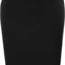 GRACE KARIN Skirts for Women High Waist Knee Length Stretch Bodycon Pencil Wedding Guest Work Skirt, XXL 