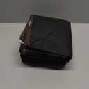 Large Storage Bags, 3 Pack Clothes Storage Bins Foldable Closet Organizers Storage Containers with Durable Handles Thick Fabric for Blanket Comforter Clothing Bedding 90 L (Black)