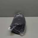 Memory Foam car Lumbar Support Pillow - Memory Foam Back Cushion - Used for car Seats, Office Chairs, recliners, Sofas, etc. (Black)