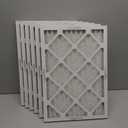 14x20x1 Air Filter, MERV 8 AC Furnace Filters, Allergy Control, Electrostatic, Removes Dust Pollen and Lint, 6-Pack (Actual Size: 13.75" x 19.75" x 0.75")