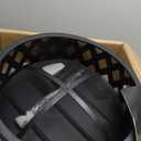 36 Inch Wood Burning Fire Pit with 2 Loops, Outdoor Fire Pit with Spark Screen & Fire Poker, Cross Weave Firepit for Outside Fireplace Bonfire for Yard,Patio, Garden