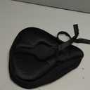 Zacro Comfort Bike Seat Cushion - Memory Foam Gel Padded Bike Seat Cover for Men Women, Extra Soft & with Reflective StrapFit for Exercise Mountain Road City Peloton Bike (Wide 13.4x12)