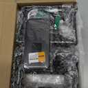 FULEN Motion Sensor Wall Light with Remote Control 3 Colors Wireless Wall Lamp LED Indoor Up and Down Wall Sconce 5000mAh Rechargeable Battery Powered Wall Lamps Brightness Adjustable, Black 2 Pack