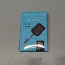 MEE Audio Connect Air in-Flight Bluetooth Wireless Audio Transmitter, with Extra Dual 3.5mm Jack AUX Adapter, for up to 2 AirPods/Other Headphones; Works with All 3.5mm Aux Jacks, Black