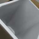 Rubbermaid Commercial Products Deskside Wastebasket/Trash Can, 10.25-Gallon/41-Quart, Gray, Plastic, Garbage Can for Home/Office, Fits Under Desk/Sink/Cabinet