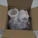 1PC Clear Chunky 5 Cups Metal Tea Light Candle Holders for Table Centerpiece, Glass Votive Tealight Holders/Candelabra Candlestick Holders for Wedding,Party, Anniversary,Christmas(Black)