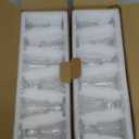 Round 1.3-Oz Shot Glasses, Lead-Free Glass, Clear Heavy Base Shot Glass (Set of 24)