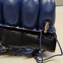 Inflatable Wheelchair Air Cushion - 22" x 20" x 4" High Profile - Pressure Sore and Ulcer Treatment Seat Cushion - Dual Valve for Pressure Redistribution - with Pump, Nylon Cover, Repair Kit