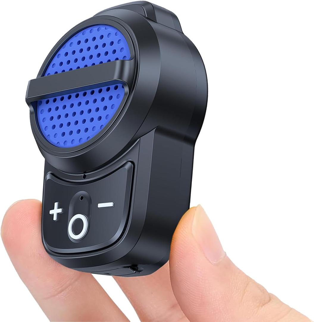 Tsnam Wearable Bluetooth Speaker Clip on, Wireless Portable Speaker Built-in Mic, IPX6 Waterproof for Running,Hiking,Biking, 10H Battery Life