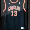 Premium Solid Wood Display Case, 22" x 28", Plexiglass Front, Linen Background, Black Finish