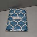 Smiry Rectangle Table Cloth Cover, Waterproof Vinyl Tablecloth with Flannel Backing for Rectangle Tables, Wipeable Spillproof Plastic Tablecloths for Dining, Camping, and Indoor (60"x120", Teal)