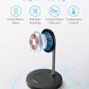 Anker iPhone 16 Wireless Charging Stand, PowerWave 2-in-1 Magnetic Stand Lite with USB-C Cable, for iPhone 16/16 Pro/16 Plus/16 Pro Max/15/14/13 Series, AirPods 2/Pro (No AC Adapter)