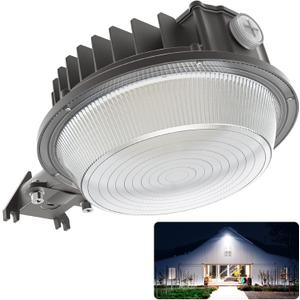 deerdance LED Barn Light, UL Certified 120W Dusk to Dawn Outdoor Lighting with 18000LM 5700K Daylight, IP65 Waterproof Area Street Light for Barns Garage Yard Warehouse Outdoor Security Lighting