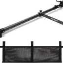 Cargo Bar for Pickup Truck Bed Expands from 40 to 70 in with 200 LB Bearing Capacity, Comes with 1 Cargo Net Organizer, 1 Divider Bar