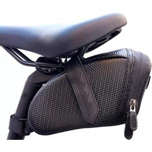 Bicycle Seat Bag Water Proof,Bike Pack Under Seat,Wedge Saddle Bag for Bike,Cycling Accessories (black)