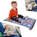 Toddler Airplane Bed & Seat Extender  Cozy & Easy Setup Airplane Bed for Kids, Ages 1-4 (Gray)