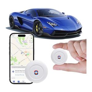 2025 GPS Tracker for Vehicles, Cars & Kids–Real-Time Tracking with Worldwide Coverage | No Monthly Fee & No SIM Needed | IP67 Waterproof | Long Battery Life | Compatible with iPhone & Android