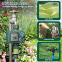Sprinkler Timer: Programmable Hose Timer with Rain Delay/Manual/Automatic Watering System, Water Timers for Garden Hose, Digital Drip Irrigation for Yard Lawn Outdoor1 Outlet