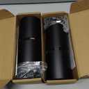 LabCharge Small Ionic Air Purifier for Home & Bedroom  Silent HEPA Filter  Covers 250 Sq Ft - Free Cleaner for Pets, Hair, Smoke, Dust, Odors & Dander  Compact & Black Design - Pack of 2