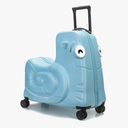 Kids Luggage, Kids Ride-on Luggage with Spinner Wheels Suitcase, Kid's Ride-On Suitcase Help Your Child Relax, Carry On Trolley Luggage with Password Lock, 22"