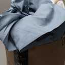 Bedsure California King Size Comforter Set, Dusty Blue Soft Prewashed Bedding for All Seasons, 7 Pieces Warm Winter Down Alternative Bed Set, Fluffy Bed in a Bag with Sheets, Pillowcases & Shams