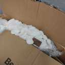 Bedsure ComfyFleece Cute Dog Couch for Medium Dogs - As Seen on TV on Good Day New York, Dog Couch Bed with Removable, Washable Cover, Supportive Pet Sofa, for Medium Large Dogs, 36inch, Cream (36x27x10")