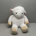 IKASA 30" Giant Sheep Stuffed Animal - Jumbo Soft Kawaii Plush Toy for Kids & Girlfriend (White)