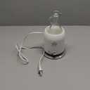 Lotion Warmer Dispenser Heated Accelerated Absorption with Perspectivity Glass Bottle Massage Oil Warmer Heater for Massage Therapy Spa