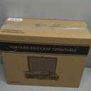 Record Player Wireless Portable Suitcase Vinyl Player with Built-in Speakers Retro Style Record Player for Vinyl Records 3-Speed RCA Line Out AUX in Vintage Turntable Upgrade Black