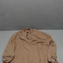 Hybrid & Company Lightweight Open Front Cardigan Classic Ruched Sleeve Work Office Blazer Suit Jackets, XL