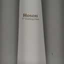 1 Inch Curling Iron, Dual Voltage Hair Curling Iron Heat up to 450F, Professiona Curling Wand Ceramic Tourmaline(Champagne Gold) (White)