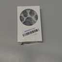 Dog Paw Night Light Black White Animal Footprint Dog Cat Paw Night Lights Plug into Wall 0.5W LED Lighting Auto on/Off for Bedroom Bathroom Hallway Stairway Kitchen (1.6"D x 3"W x 4.8"H)