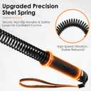 Weighted Ropeless Battle Ropes, Ropeless Battle Rope (Black and Orange)