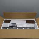 Fanbulous 65 Inch Ceiling Fans with Lights and Remote, Black Ceiling Fan with 8 Dual-Color Blades, Indoor/Outdoor Large Ceiling Fans, Reversible DC Motor, 6-Speed, 3CCT for Living Room Kitchen Patio, Walnut  