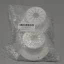 2 PCS RV White 5" Round Electric Power Cord Hatch Cover Accepts up to 50 Amp Cord for RV, Camper, Trailer,Motorhomes