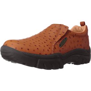 ROPER Mens Performance Slip Resistant Slip On Work/Duty - Brown (Size 7)