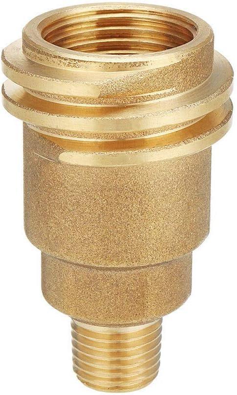 QCC1 Nut Propane Gas Fitting Hose Adapter with 1/4" Male Pipe Thread Propane Quick Connect Fittings Solid Brass Propane Adapter