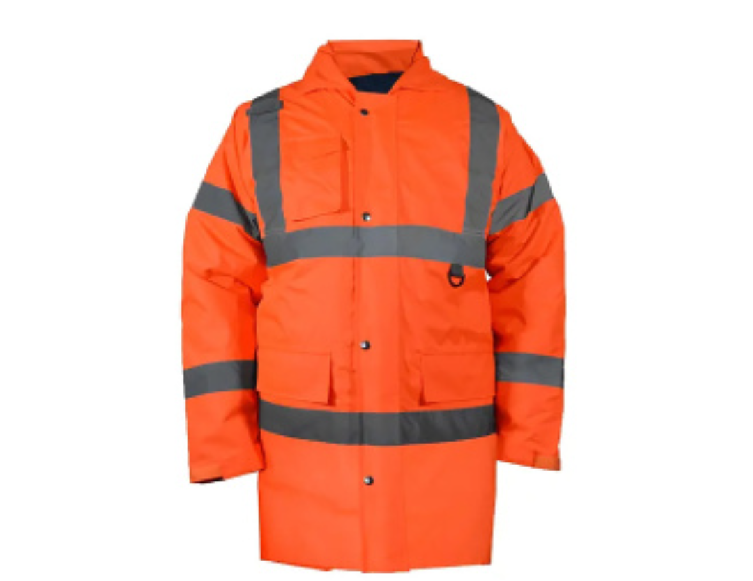 OccuNomix LUX-TJFSX 5-In-1 X-Back Parka - Orange 4X