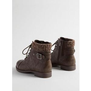  Laceup Sweater Bootie 8