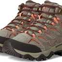 Merrell Women's Moab 3 Mid Waterproof Hiking Boots (Gray) 8
