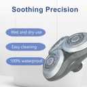SH90 Replacement Heads Compatible with Philips Norelco Series 9000 & S8000,Metal Wheel Buckle Double-Layer Blades,Shaver Head for RQ10/RQ12