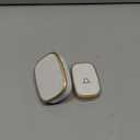 LUAMB Wireless Doorbell, 1,000ft Range Loud Enough with 5Volume Levels and Mute Mode Door Chimes LED Flashing