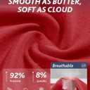 CAMPSNAIL Biker Shorts Women with Pockets - 3"/5"/8" High Waisted Workout Spandex Tummy Control Gym Running Yoga Shorts (Red)