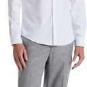 Perry Ellis Mens Modern fit Dress Pants 32/30 Light Grey Solid Stretch 32x30