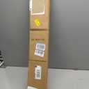1.2" Rise Threshold Ramps for Doorways, 35.5" Wide Natural Rubber Power Wheelchair Ramp is Adjustable and Cuttable for Doorways, Curb, Sweeper, Power Scooters, 2000 Lbs Load Capacity
